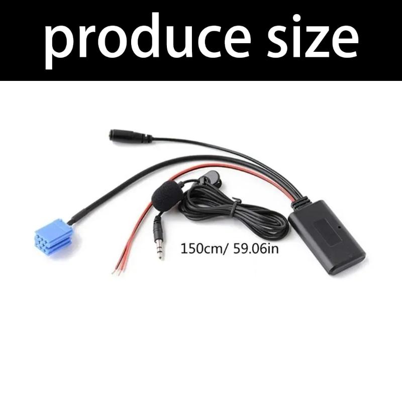 Car Radio Adapter With Builtin Microphone For Seamless Connection And High Fidelities Sound In Select Vehicle Models
