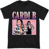 Cardi B Short Sleeve Famous Shirt Men and Women Softstyle Men T Shirt