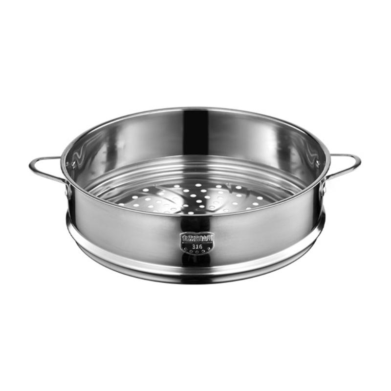 

316Stainless Steel Steamers Steaming Rack Steamers Basket Steaming Tray Steaming Plate for Kitchen Restaurant and Travel M