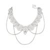 Lace Tassel Necklace with A Trendy, Light Luxury and Niche Design Sense Collarbone Chain Collar