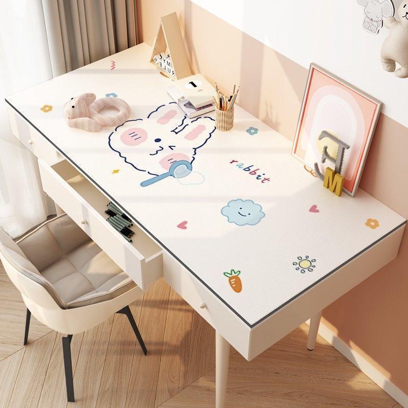 Table Mat Anti Slip High Value  A Touch of Clean Cartoon Cute Girl Hearted Children's Study Table Mat