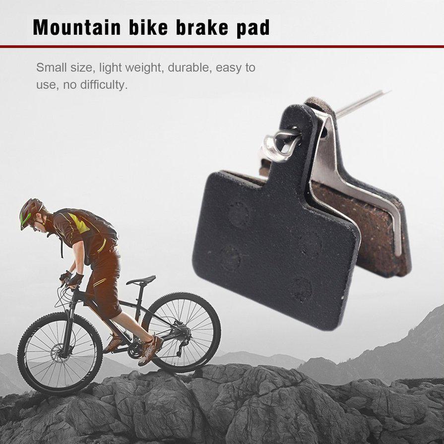 Bicycle Bike Disc Brake Pads Semi-Metallic Bicycle Resin for Shimano 1//2//4 Pairs