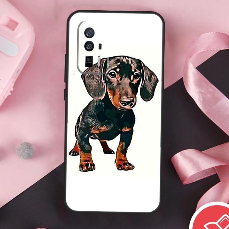 Dachshund Dackel Dog Case For POCO F6 X6 X3 X5 M6 Pro F3 F5 M5s Xiaomi 14 Ultra 13 12 Lite 11T 12T 13T Pro Cover