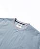 SOUNDSLIFE Logo Nylon Woven Pocket T-Shirt Gray