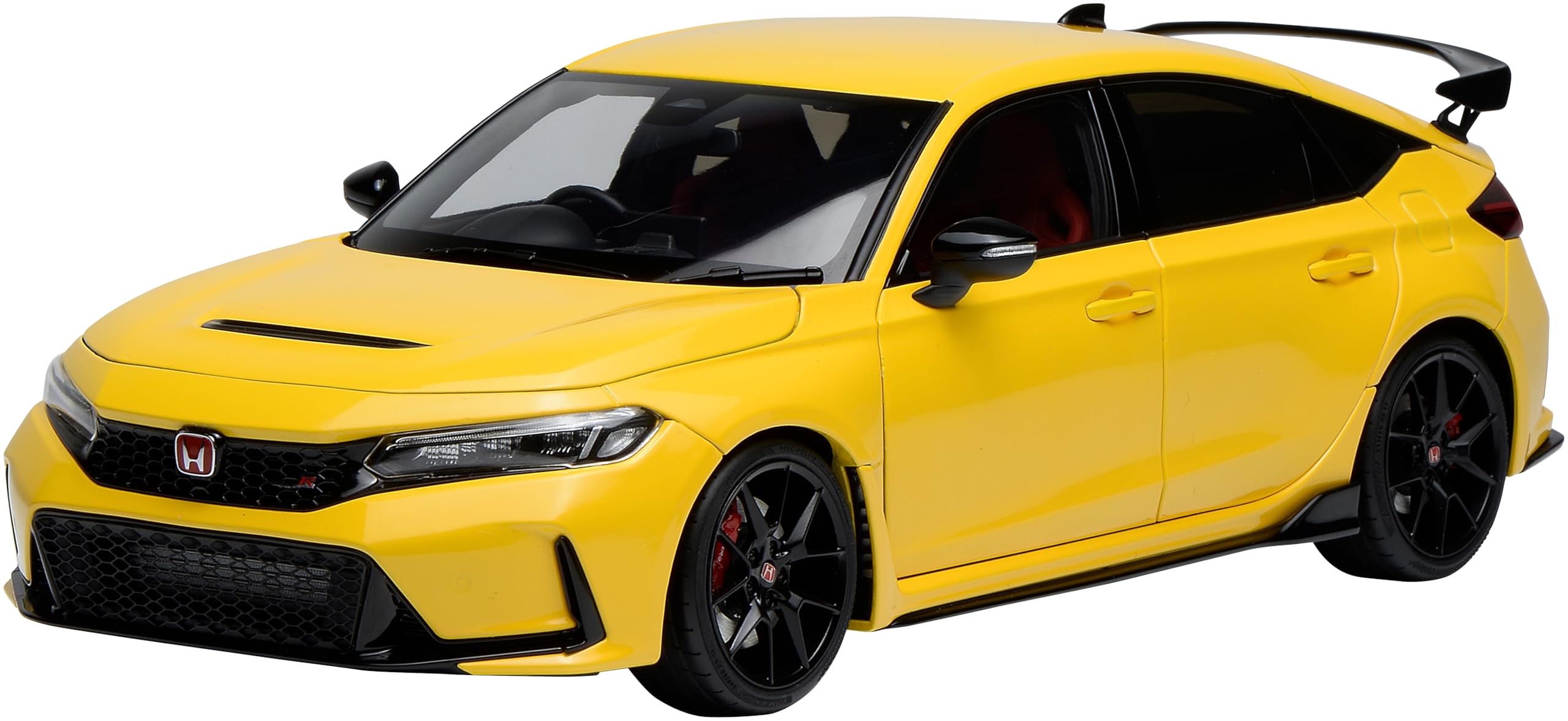 

FREESTYLE MOTORHELIX 1/18 Scale Honda Civic Type R FL5 Sunlight Yellow Finished Model M85306-18