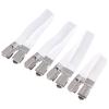 4Pc Ironing Board Cover Clip Fasteners Tight Fit Elastic Brace Ties Straps Grips