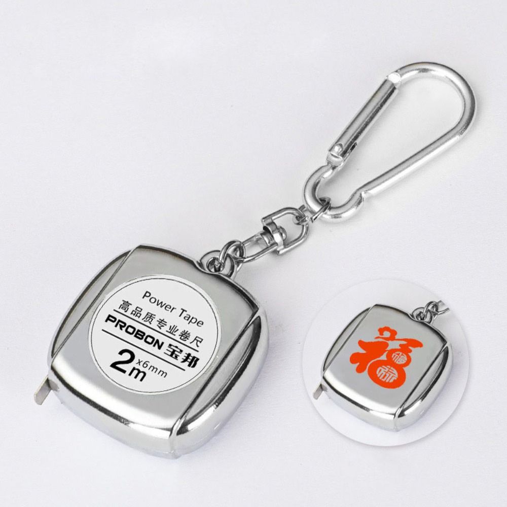 

2m/6.56ft Ruler Tape 6 Colors Steel Tape New Easy Retractable Ruler Measure Tool 1