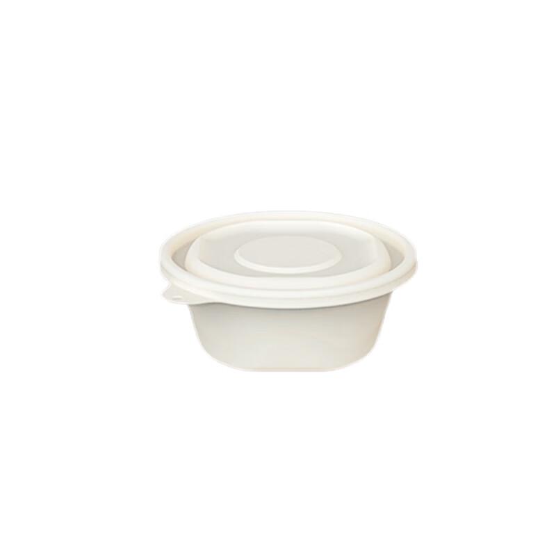 Disposable Degradable 280ml Round Corn Starch Takeaway Bowls