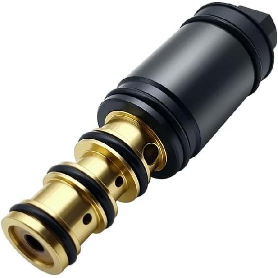 AC Compressor Control Solenoid Replacement for Toyota Yaris 2009–2012 & Compatible Toyota/Lexus Vehicles, A/C Electronic Valve for 5SE09C 5SE12C