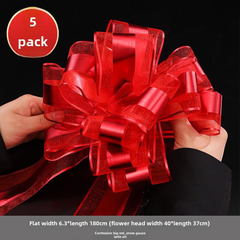 

Набор для украшения свадебного автомобиля цветами с лентами и бантами