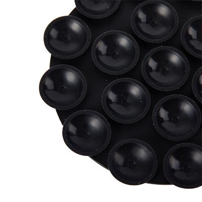 Double Side Silicone Suction Pad For Mobile Phone Fixture Suction Cup Backed Adhesive Rubber Sucker Pad For Fixed Pad