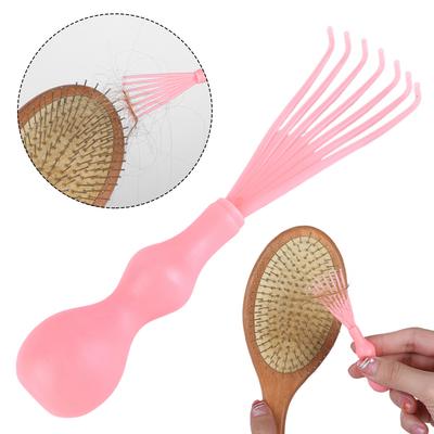 Ferramenta de Limpeza de Pente Removedor de Cabelo Ferramenta Mini Limpador de Escova de Cabelo Portátil Multifuncional para Remover Cabelos