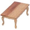 Living Room Tea Table for 1/12 Dollhouse Simulation Wooden Mini Furniture Model Accessory