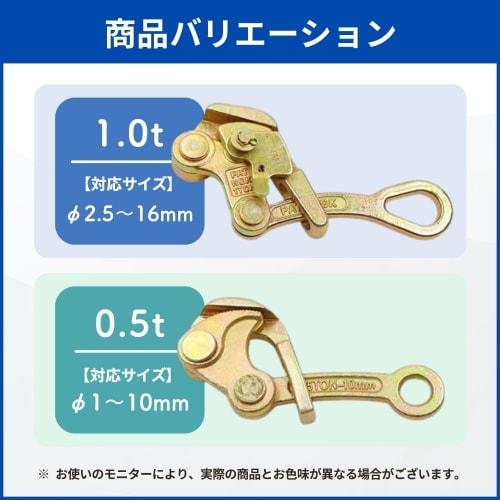 RiNan. Camlar Wire Grabber, Wire Threader, Clamp, Wire Puller, Clip, Wire Tensioner, 0.5t