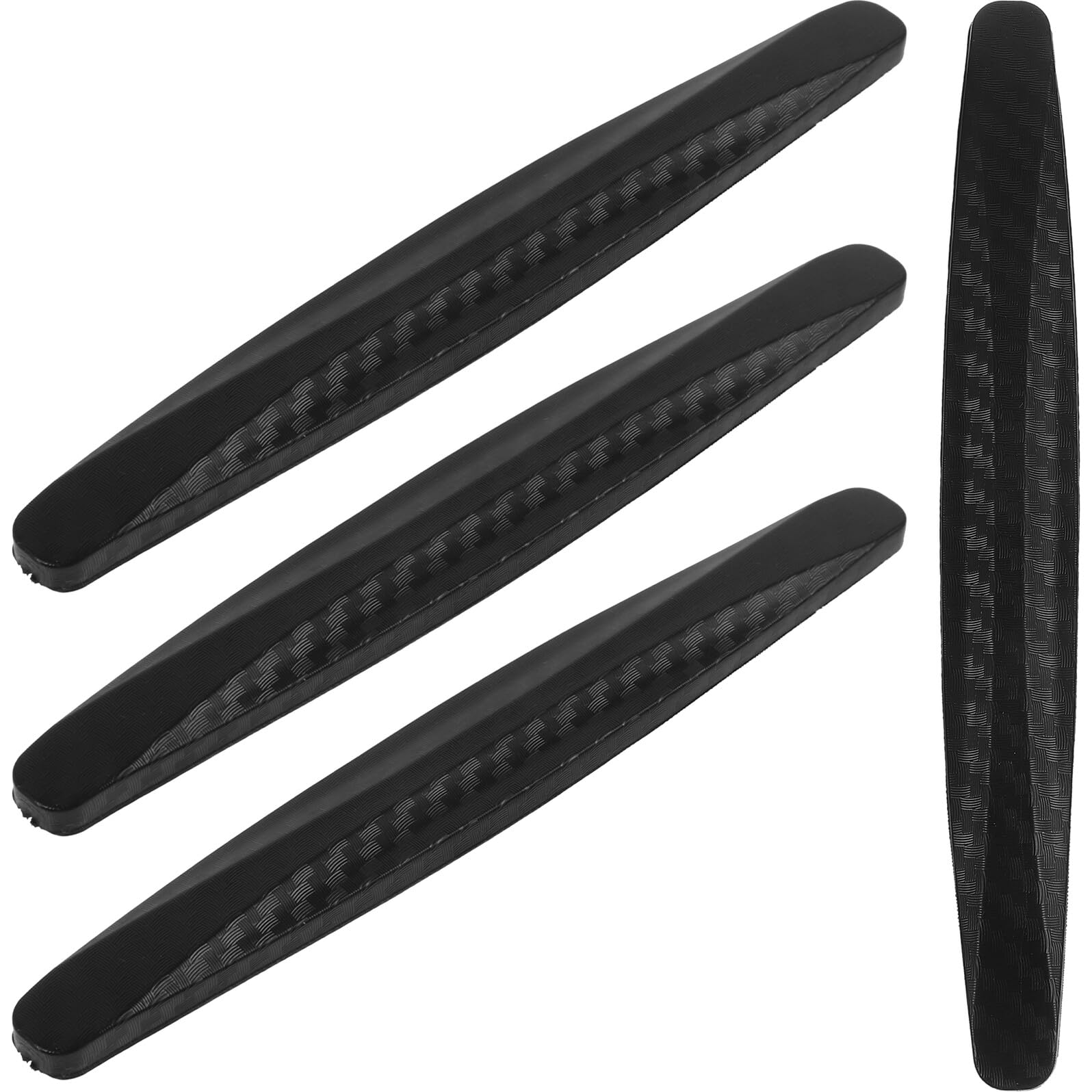

COOPHYA 4 Pieces Car Door Edge Protector Shockproof Anti-shock Strip 13.50X1.80X0.70CM чёрный
