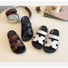 Kids Soft Sole Hollow Out Casual Beach Slide Sandals For Boys And Girls