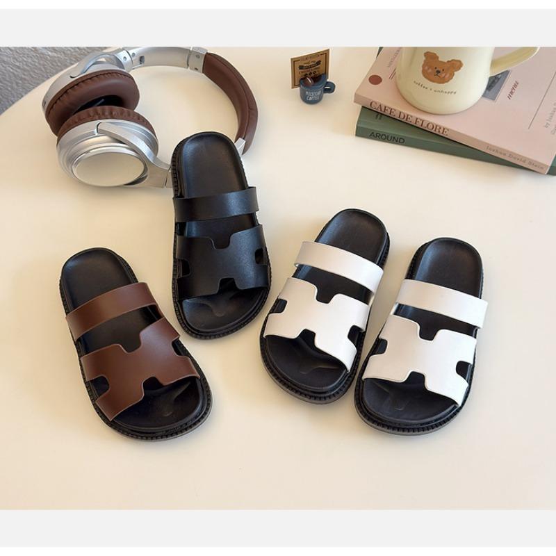 Kids Soft Sole Hollow Out Casual Beach Slide Sandals For Boys And Girls