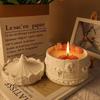 Runde Karussell Beton Kerzenhalter Aromatherapie Gips Aufbewahrungsbox Silikonform Gips Handwerk Heimdekoration Harz Glasform