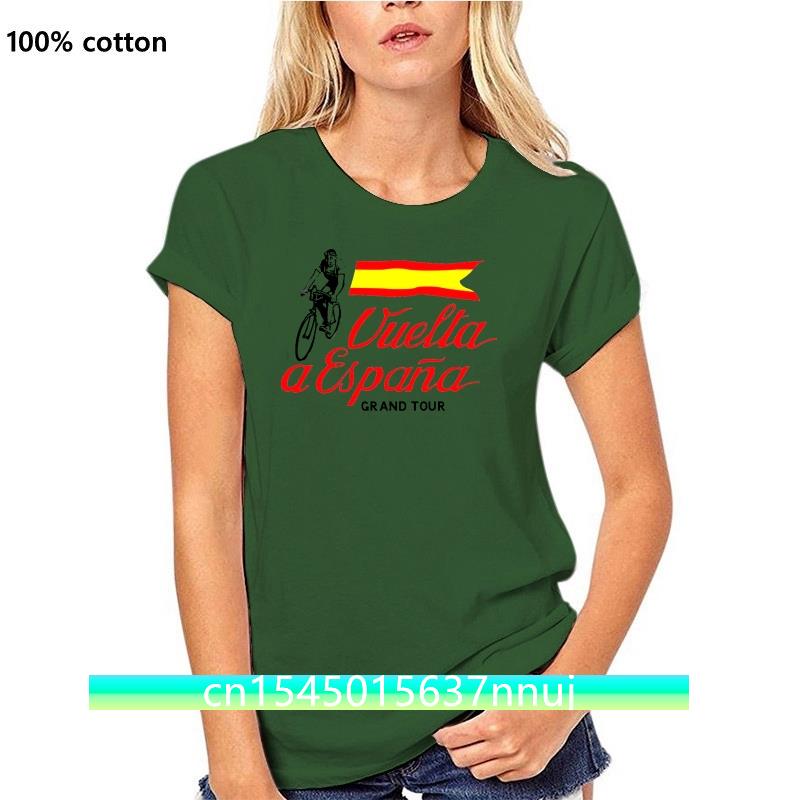 Nové tričko Vuelta A Espana s potiskem pro pánské vintage španělské cyklistické tričko s motivem Grand Tour ve Španělsku