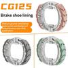 Motorcycles Brake Shoes Brake Pad Block Cg125 For Gy6 50 Gy6 80 Gy6 125 Cg125 Cg150 139Qmb 152Qmi 156Fmi Scooter Moped Atv