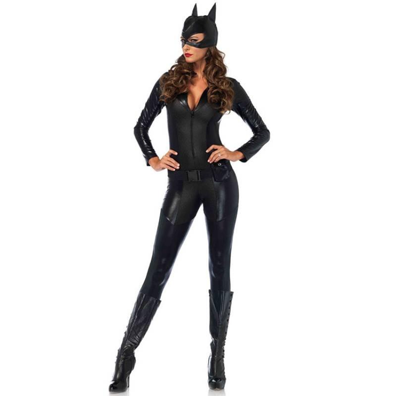 Halloween Costume Catwoman Cosplay Dress For Party Event And Stage Performance