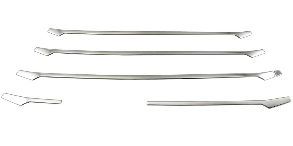 BRIGHTZ Finish Stainless Steel Front Bumper Mould for Tanto Custom Late 660 Ultra-Mirror (6-Piece Set) (LA650S, LA660S, Model) [FBUM-MOL-144] LA650,