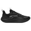 Anta Light Elf Collection Shock Absorbers Slip Resistant Abrasion Resistant Breathable Casual Running Shoes Men's Black Sneakers 912345512-5