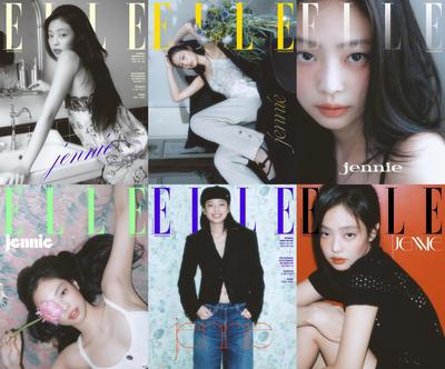 Elle Korea 2025 August Special Edition JENNIE BLACKPINK Yum Jung-ah Park Hae-joon