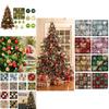 Charming 44 Piece Decorative Christmas Balls In Unique Shapes For Elegant Holiday Display
