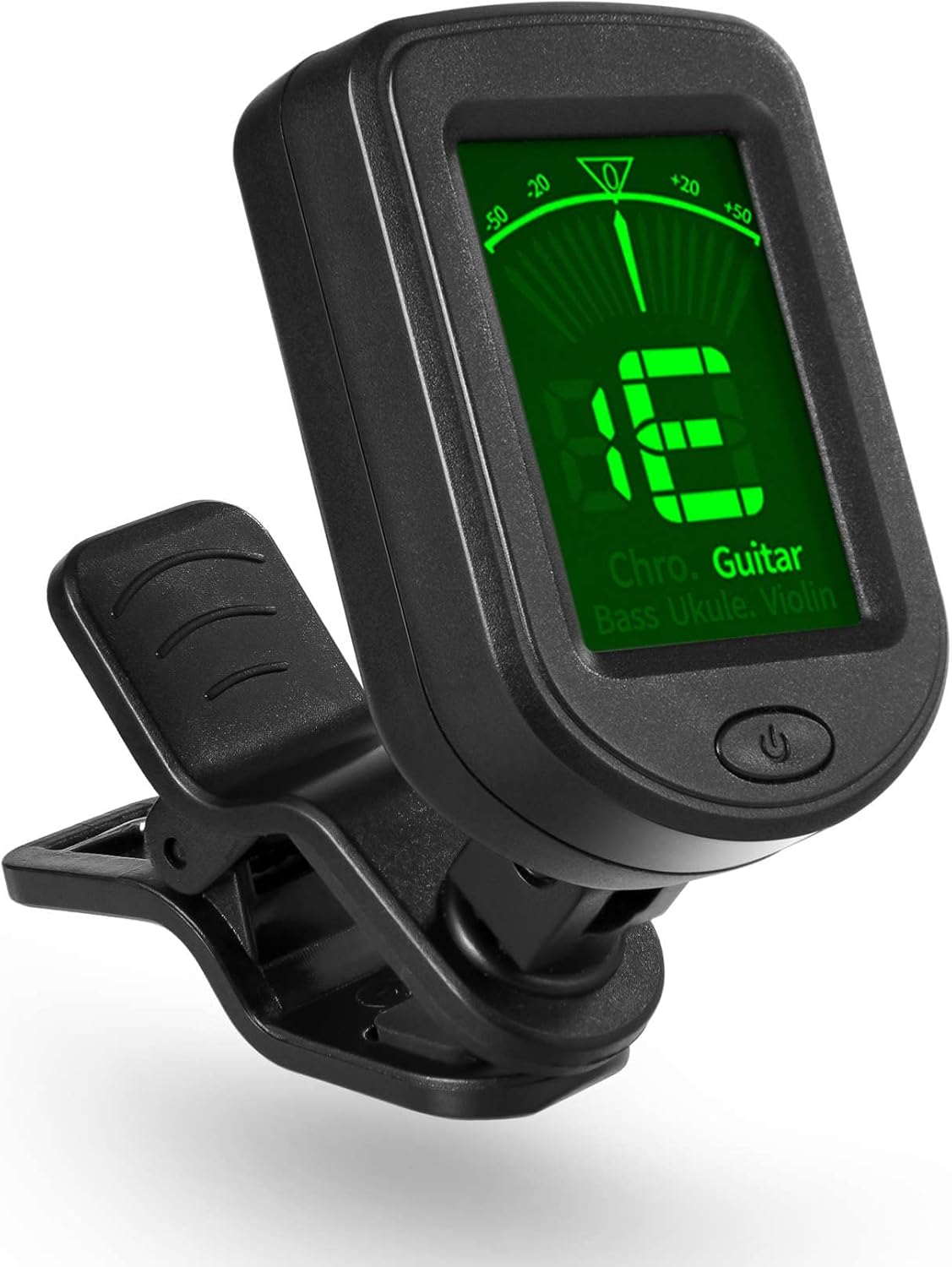 Guitar Tuner Clip On Ukulele Tuner 1 Pack for Guitar Bass Ukulele Violin banjo Tuner Tuner 1 Pack