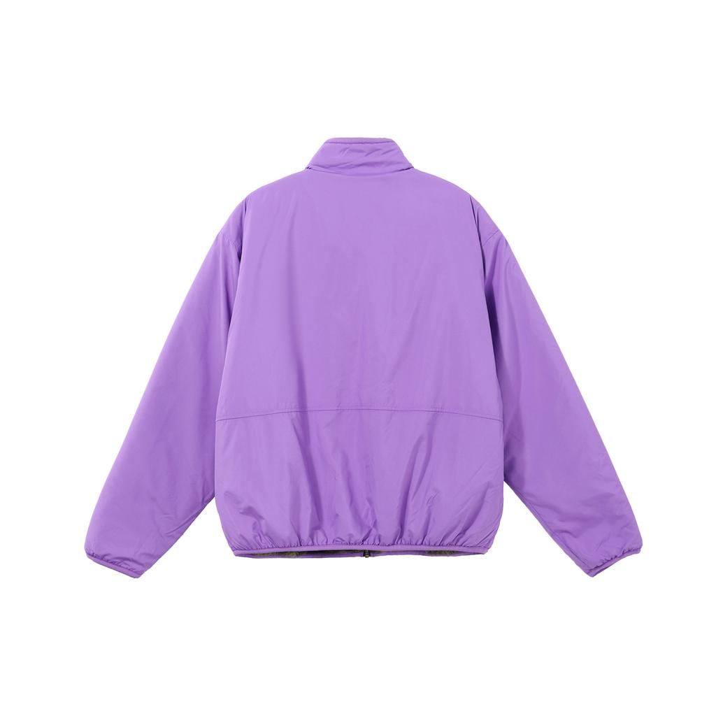 Nike Stand Collar Reversible Long Sleeve Fleece Jacket Men Jacket Grape-Purple Black DQ4885-542