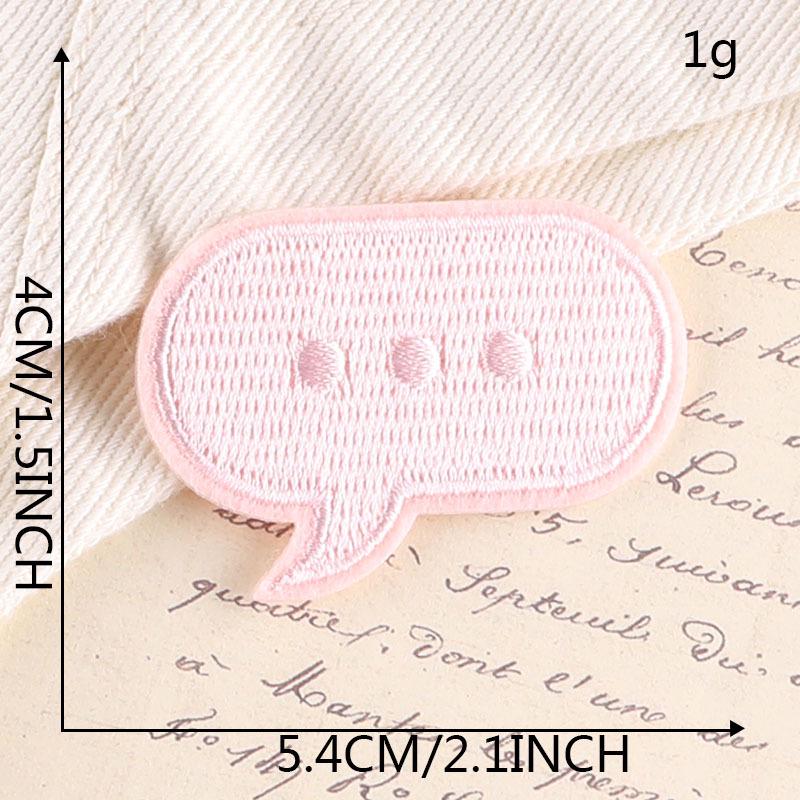 Duoku DIY Stick-Embleme zum Aufbügeln für Bekleidungszubehör