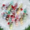 Flocking Original Christmas Keychain Bag Pendant Mobile Phone Chain Decorative Pendant Bag