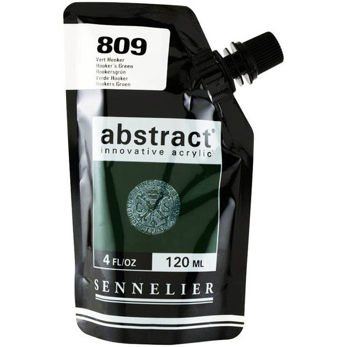 Peinture Acrylique - Sennelier - Abstract - 120ml - Satiné - Hookers Green
