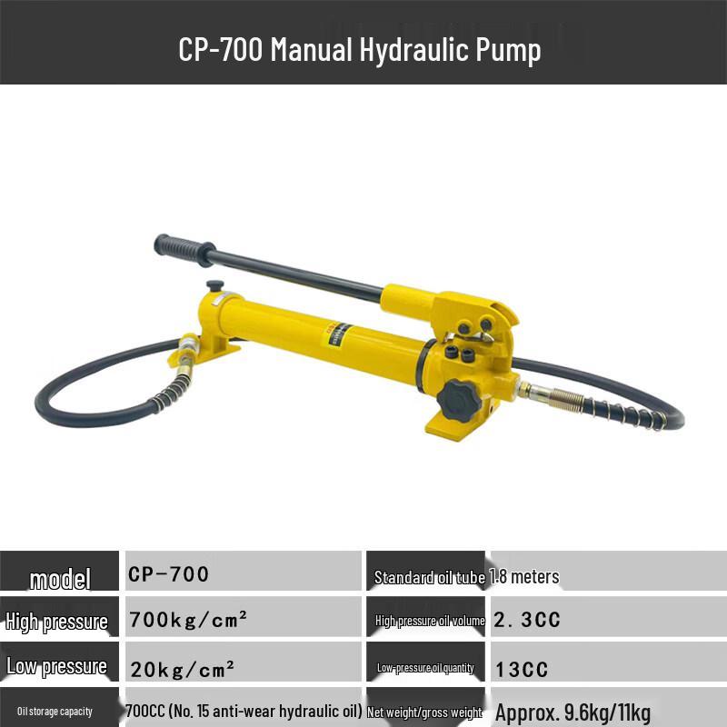 CP-700 Ultra-High Pressure Hydraulic Manual Pump