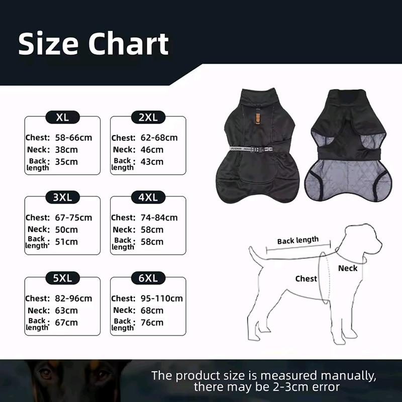 Doberman Podzim Zima Teplé Oblečení Pro Velké Psy Nepromokavá Velká Psí Vesta Bunda Zesílený Pet Psí Kabát Buldok Labrador Oblečení