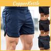 Stylish Men's Sports Training Bodybuilding Summer Shorts With Comfortable Side Pockets