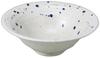 Gothic Scattered Bowl X X Large Ceramic Bowl by Setomonohonpo 9.0cm [27.8 27.8 9.5cm]