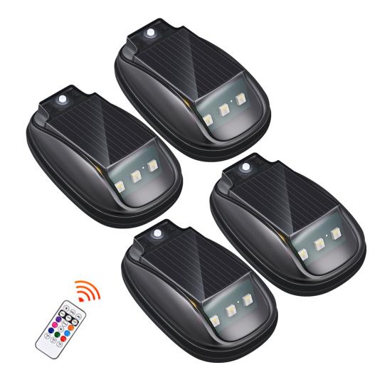 Solar Dach Blinkleuchte mit Fernbedienung Wasserdicht Drahtlos LED Warnleuchte Smart Sensor Warnleuchte für LKW PKW Motorräder