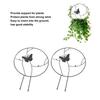 2PCS Flower Plant Support Stand Iron Climbing Frame for Home Garden Round   Design