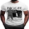 Swag Point Herren Grafik T-Shirts – 100% Baumwolle Kurzarm Streetwear Hip Hop Vintage Print Lässiges T-Shirt Bedruckte Oberteile(5)