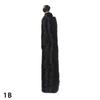 24" 150g French Curly Big Barrel Curl African Crochet Synthetic Hair Extensions