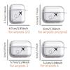Case For Airpods Pro3 1 4 2 3 Pro2 Pro Clear Earphone Cases Cover Love Airplane Art