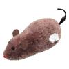 Topolino Peluche a Carica Giocattolo Ratto Mobile per Gatti Cani & Bambini Animale Realistico a Orologeria Giocattolo Scherzo Gioco Interattivo