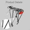 Mountain Bike Rear Cargo Rack Easy To Install Practical
