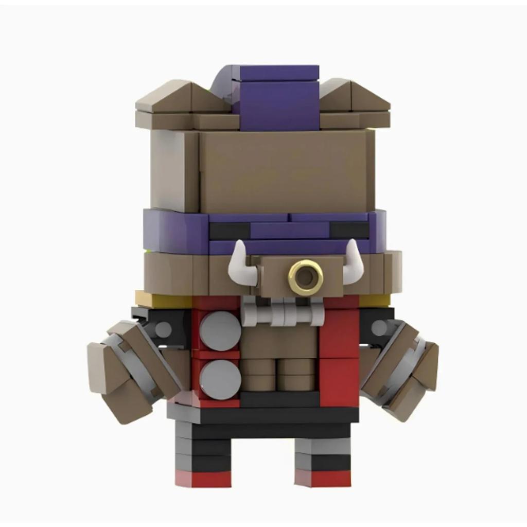 MOC Animated Movie Figures Turtle Mecha Model 1987 Violent Tortoise Warrior Mini Doll Building Block Kid Toy Adult Birthday Gift