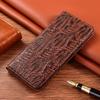 Genuine Leather Flip Cover for Xiaomi Redmi Note Series (Note 14 Pro+, Note 12, Note 11 SE, Note 10, Note 9)