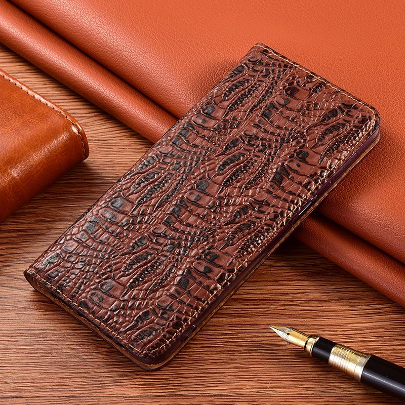 Genuine Leather Flip Cover for Xiaomi Redmi Note Series (Note 14 Pro+, Note 12, Note 11 SE, Note 10, Note 9)