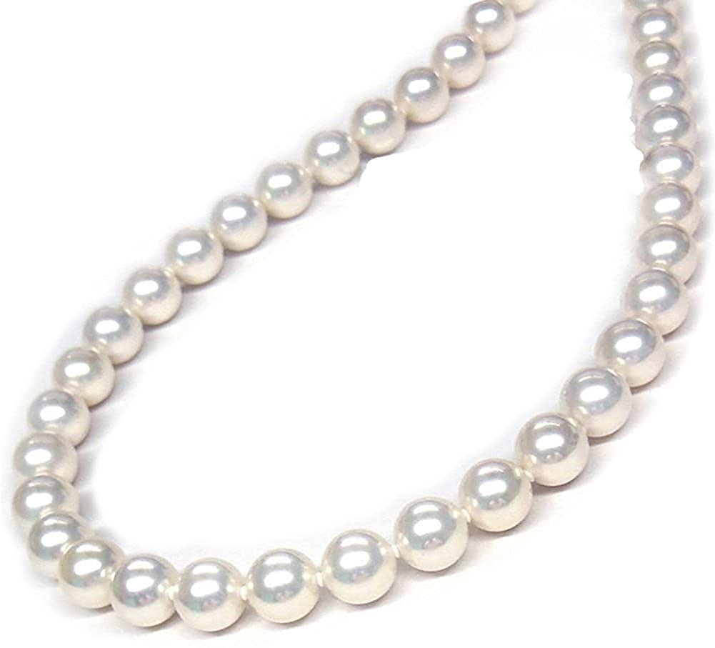 

and My Jewelry Hanadama Shell Pearl 45cm in Wrapping [You Box] Necklace/White 8.0mm [Jewelry] Made Japan [Gift Included]
