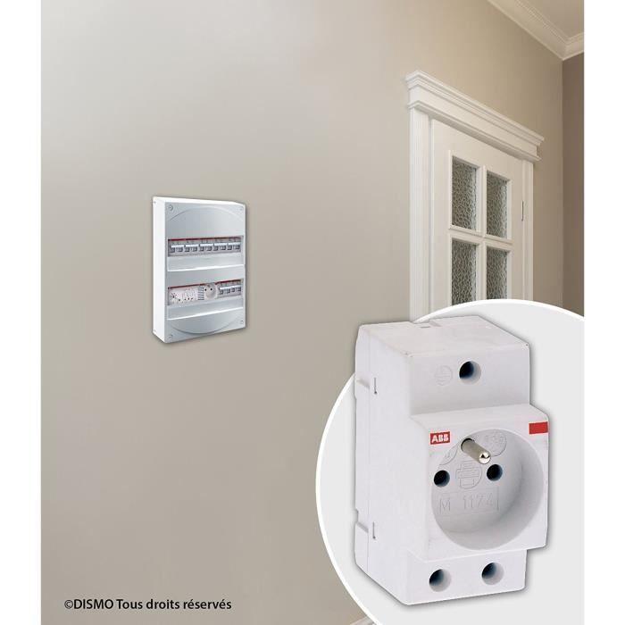 Prise modulaire - ABB - M 1174 - 2 pôles - 16A - 230V